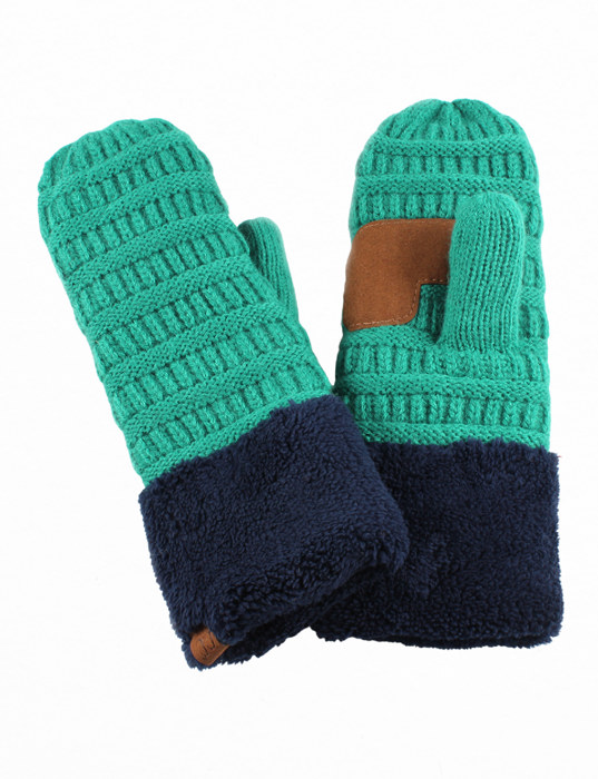 C.C® Mittens Color-Block by Truly Contagious
