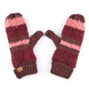 Burgundy C.C® Touchscreen Trending Mitten by Truly Contagious