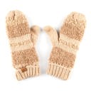 Taupe C.C® Touchscreen Trending Mitten by Truly Contagious