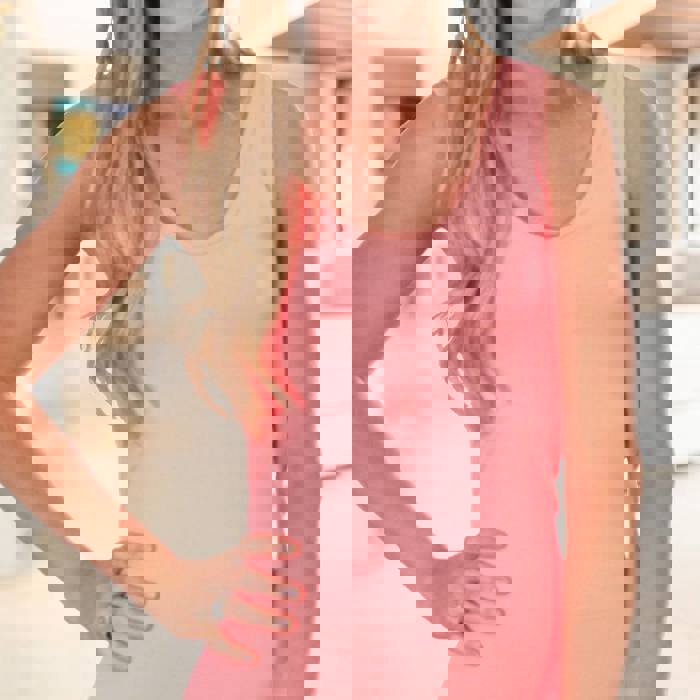 Truly Contagious Extra Long Layering Scoop or Racerback Tank, Two Sizes