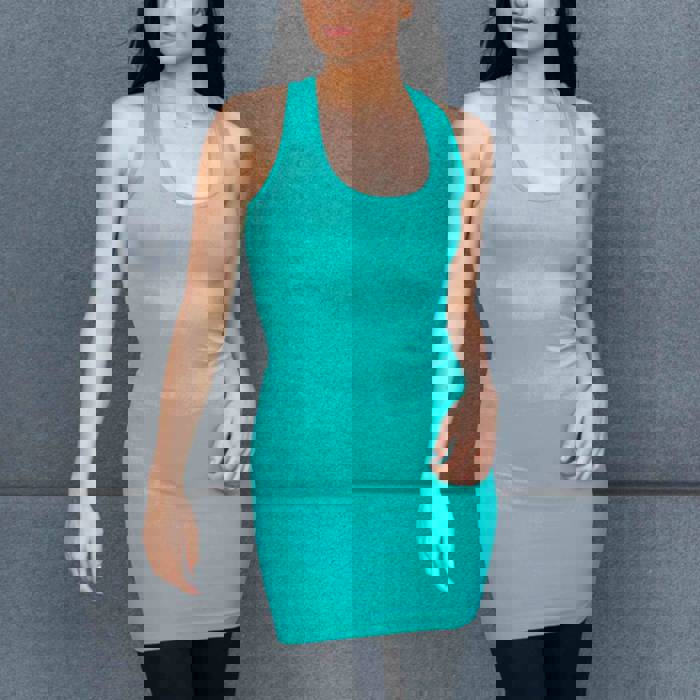 Truly Contagious Extra Long Layering Scoop or Racerback Tank, Two Sizes