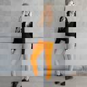 1X/2X - Mustard High Rise Ponte Pant (New Mix)