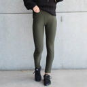 S/M - Olive High Rise Ponte Pant (New Mix)