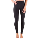 Black - Pant Size 0-8 S-M Ultra Soft 5" Waist Tummy Control Leggings by Truly Contagious