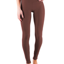 Brown - Pant Size 9-15 XL-2XL Ultra Soft 5" Waist Tummy Control Leggings by Truly Contagious
