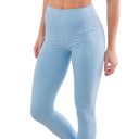 Dusty Blue - Pant Size 0-8 S-M Ultra Soft 5" Waist Tummy Control Leggings by Truly Contagious
