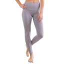 Light Grey - Pant Size 0-8 S-M Ultra Soft 5" Waist Tummy Control Leggings by Truly Contagious