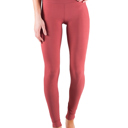 Marsala - Pant Size 9-15 XL-2XL Ultra Soft 5" Waist Tummy Control Leggings by Truly Contagious
