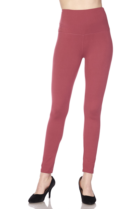 Ultra Soft 5" Waist Tummy Control Leggings by Truly Contagious