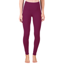 Mushroom - Pant Size 0-8 S-M Ultra Soft 5" Waist Tummy Control Leggings by Truly Contagious
