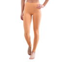 Sandstone - Pant Size 0-8 S-M Ultra Soft 5" Waist Tummy Control Leggings by Truly Contagious