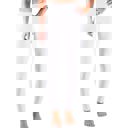White - One Size (Pant Size: 0-8) Ultra Soft 5" Waist Tummy Control Leggings by Truly Contagious