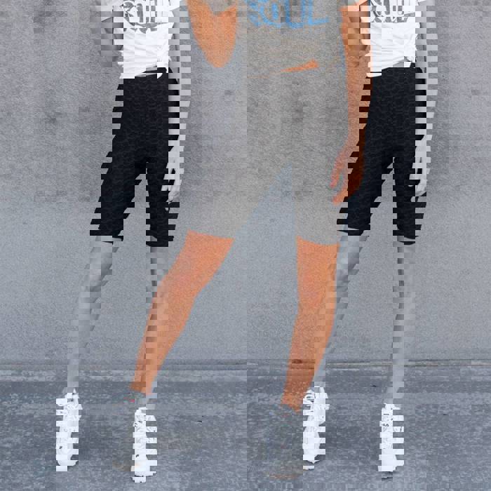 Cellulite Hiding High Waist Biker Shorts