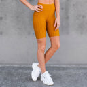 Ginger - L/XL Fits Pant Size 8-12 Cellulite Hiding High Waist Biker Shorts