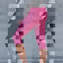 Mauve - Large/XL (8-12) Cellulite Hiding Capri Leggings