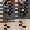 Charcoal - 1X/2X (Pant Size: 14-16) Cellulite Hiding Leggings