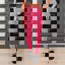 New Pink - 1X/2X (Pant Size: 14-16) Cellulite Hiding Leggings