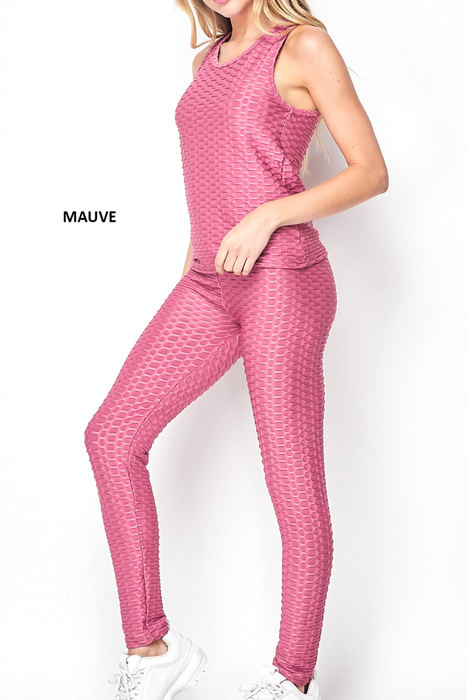 Cellulite Hiding Leggings and Tank Loungewear New Mix