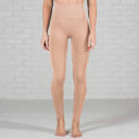 Beige (Khaki) | Pant Size 0-13 Tummy Control Fleece Lined Leggings Two Sizes Curvy Added