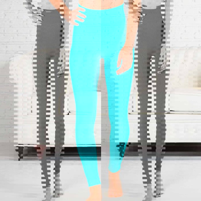 Cable Knit Fleece Lined Leggings by Truly Contagious
