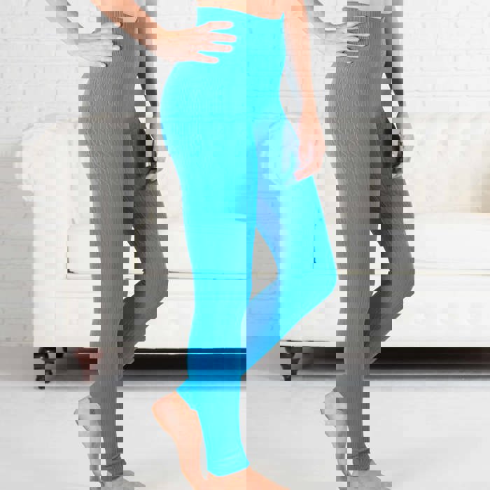 Cable Knit Fleece Lined Leggings by Truly Contagious