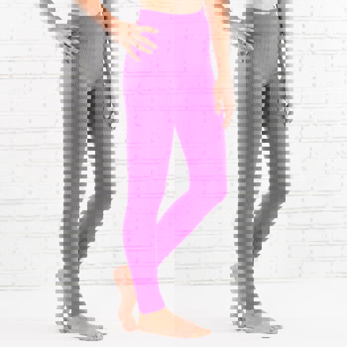 Cable Knit Fleece Lined Leggings by Truly Contagious