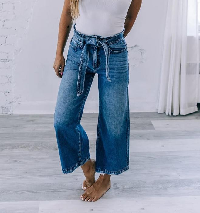 Kancan Wide-Leg Crop