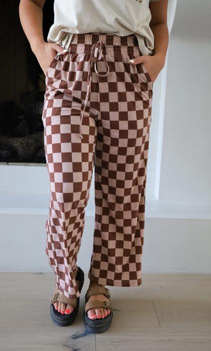 Boone Checkered Pants 