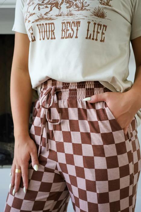 Boone Checkered Pants 
