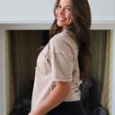 Medium Brown Riley Pocket Tee 