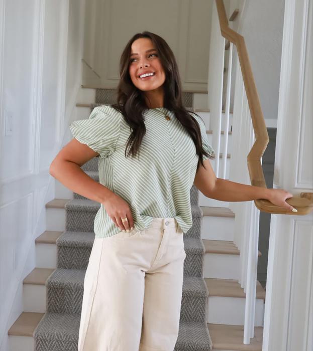 Lizzy Striped Top