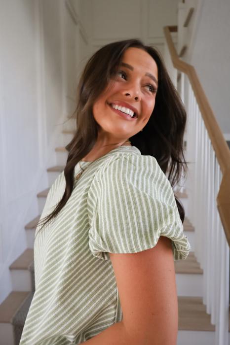 Lizzy Striped Top