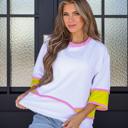 Small Beau Colorblock Top