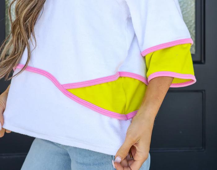 Beau Colorblock Top