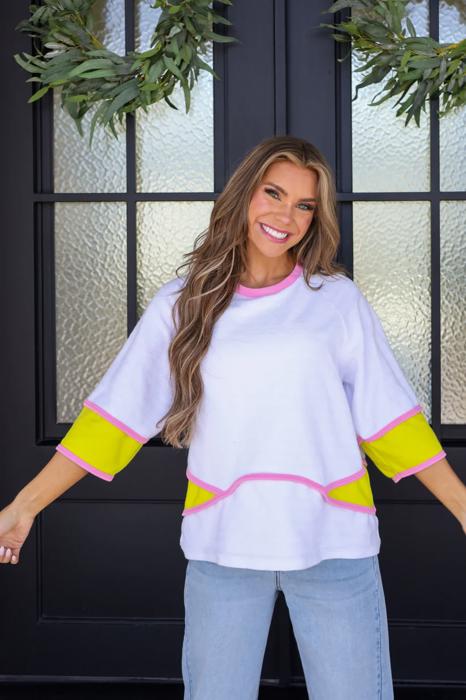 Beau Colorblock Top