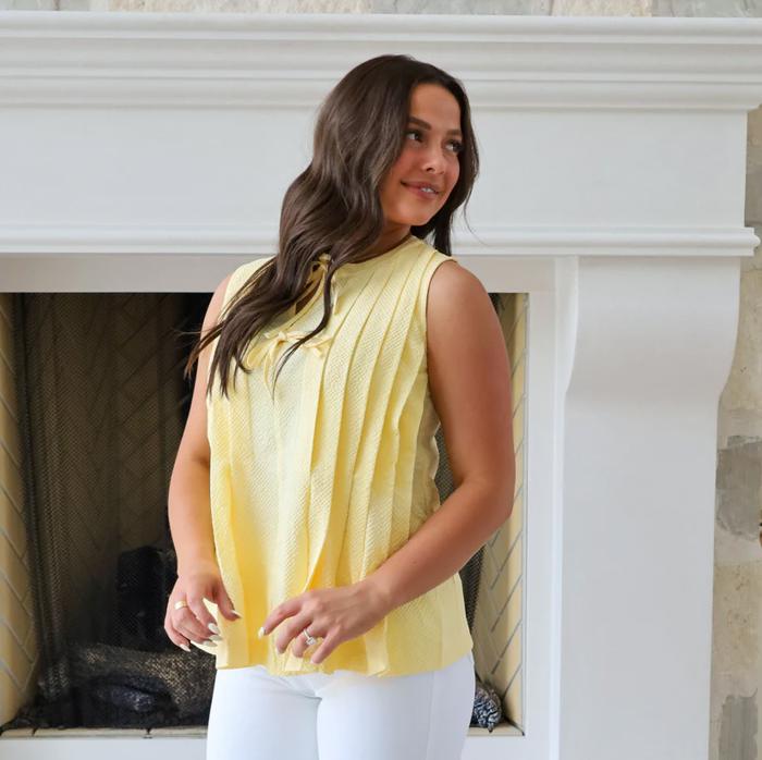 Joss Pleated Tank
