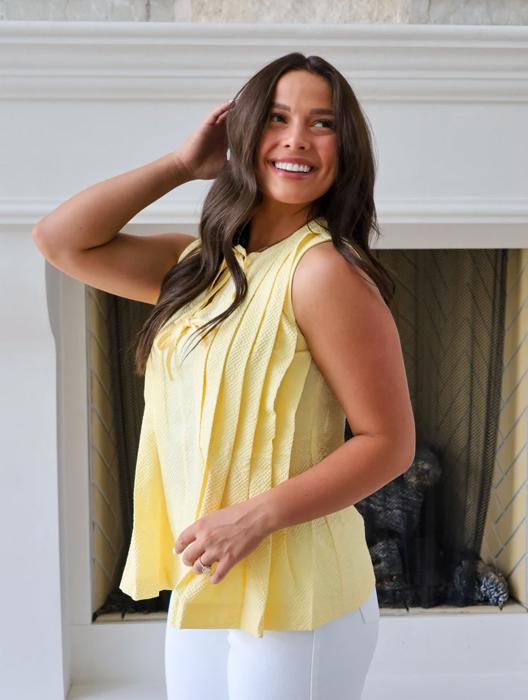 Joss Pleated Tank