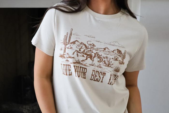 Live Your Best Life Cowgirl