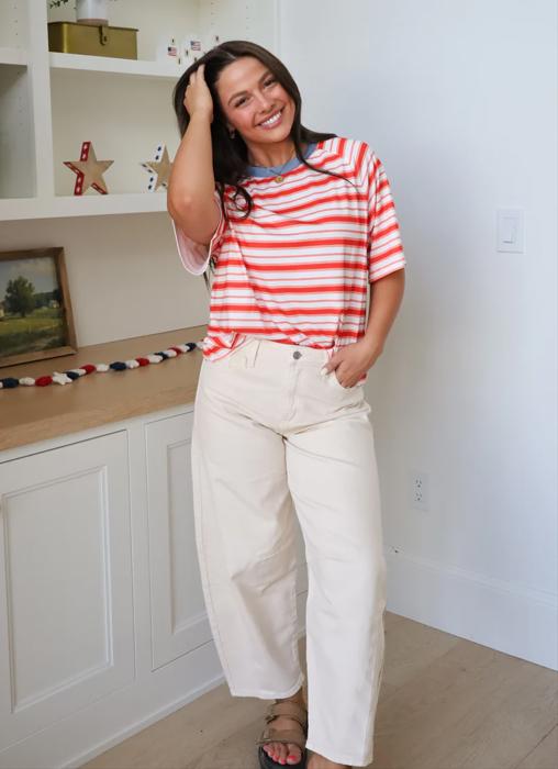 Myles Striped Tee 