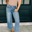 Size 1 Kancan Crop Wide-Leg Denim