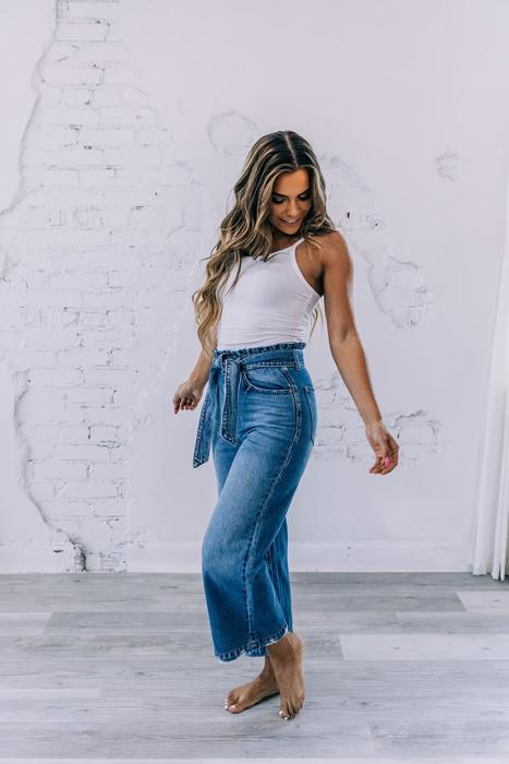 Kancan Wide-Leg Crop