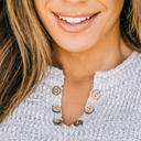 Small Gray Selah Knit Top 