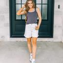 Large Erica Stretchy Mom Shorts