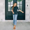 Medium Kennedy Varsity Stripe Tee