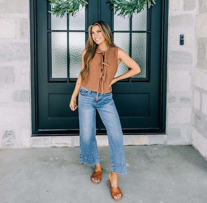 Lindy Tie Top