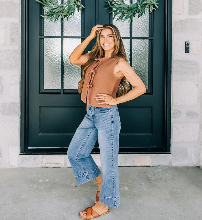 Lindy Tie Top