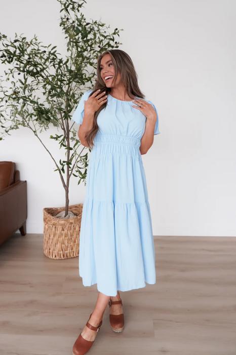 Naomi Puff Sleeve Dress