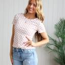 Small Mya Checkered Tee