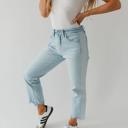 Size 13 Kancan Striped Straight Jeans