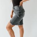 Size 11 Kancan Dark Gray Utility Bermuda Shorts